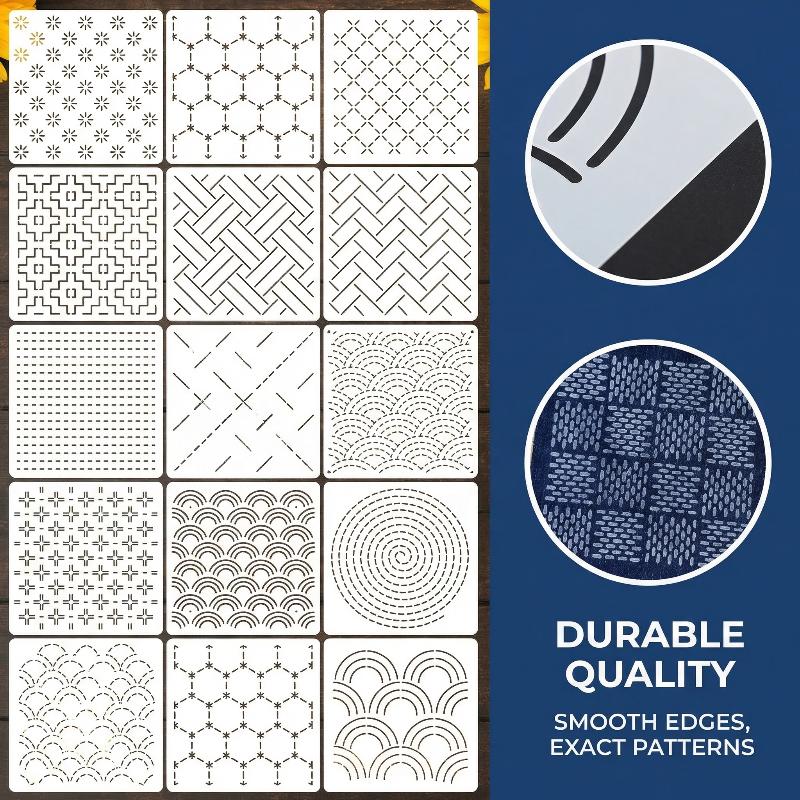 Embroidery Stencil Template Se – обзор и цена Textile Sewing Patterns