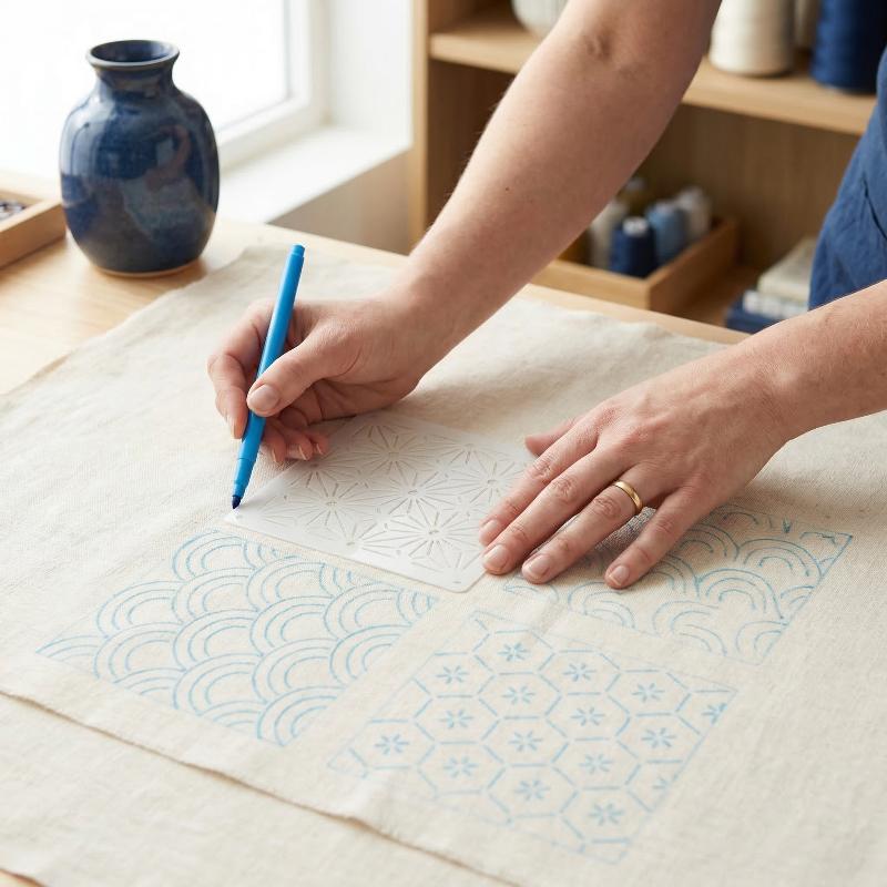 Embroidery Stencil Template Se – обзор и цена Textile Sewing Patterns