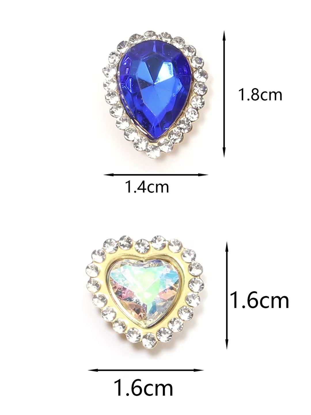 20Pcs Love Heart Acrylic Rhine – обзор и цена Sewing Art
